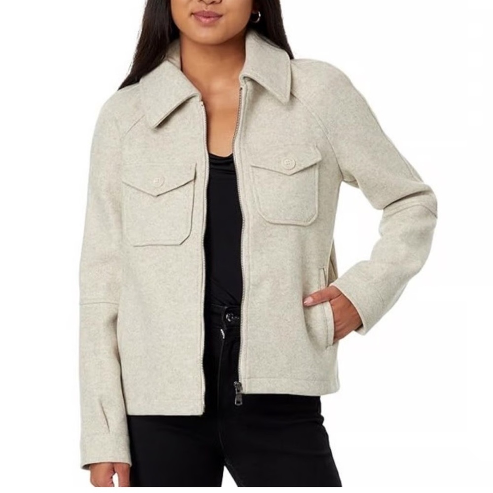 AVEC LES FILLES Taupe Jacket blazer